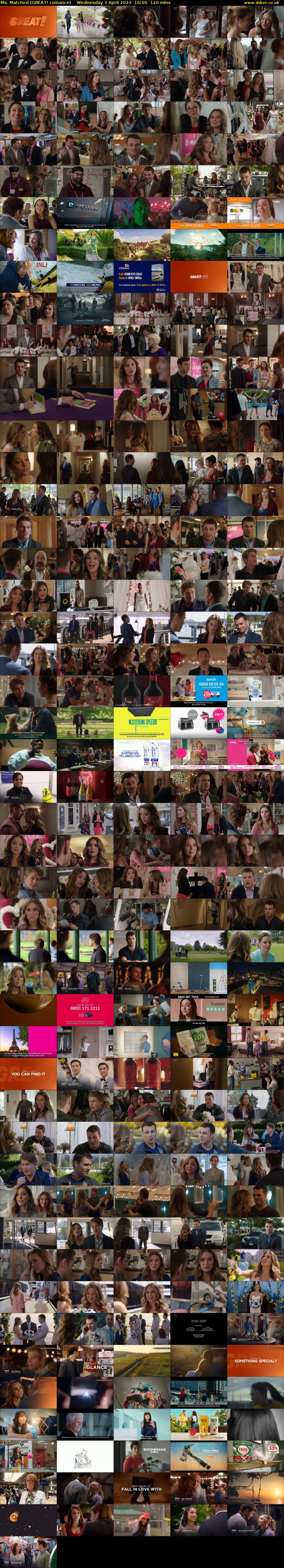 Ms. Matched (GREAT! romance) Wednesday 3 April 2024 16:00 - 18:00