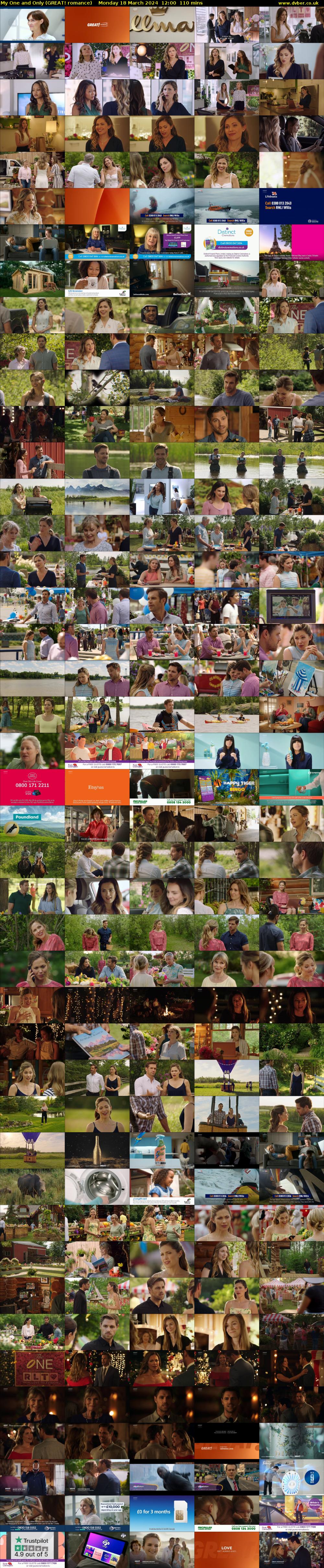 My One and Only (GREAT! romance) Monday 18 March 2024 12:00 - 13:50