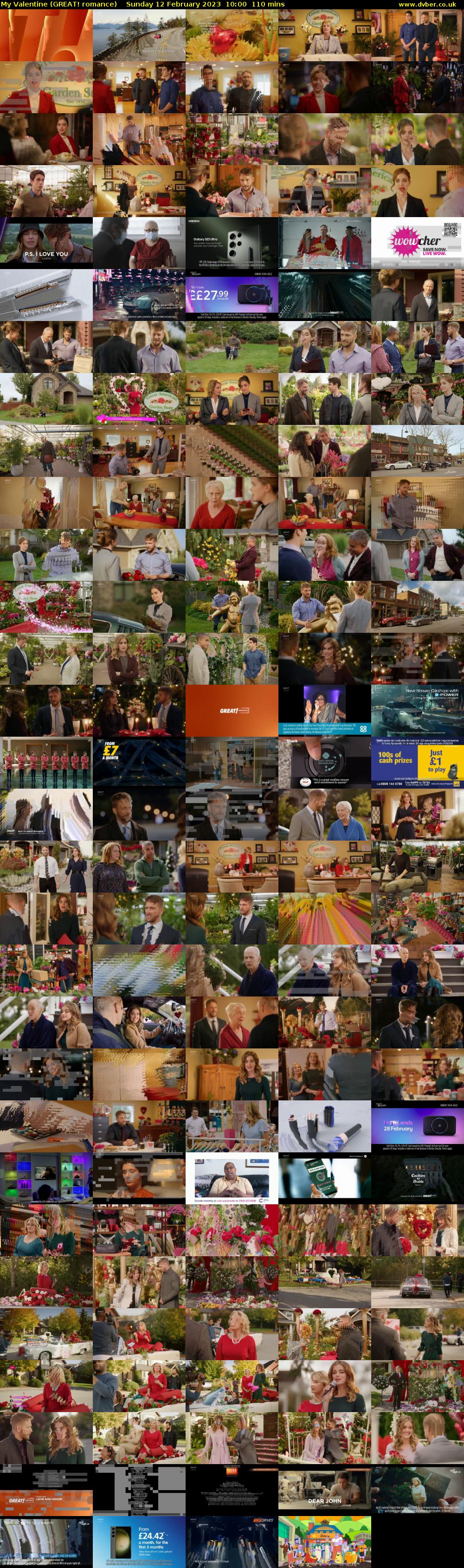 My Valentine (GREAT! romance) Sunday 12 February 2023 10:00 - 11:50
