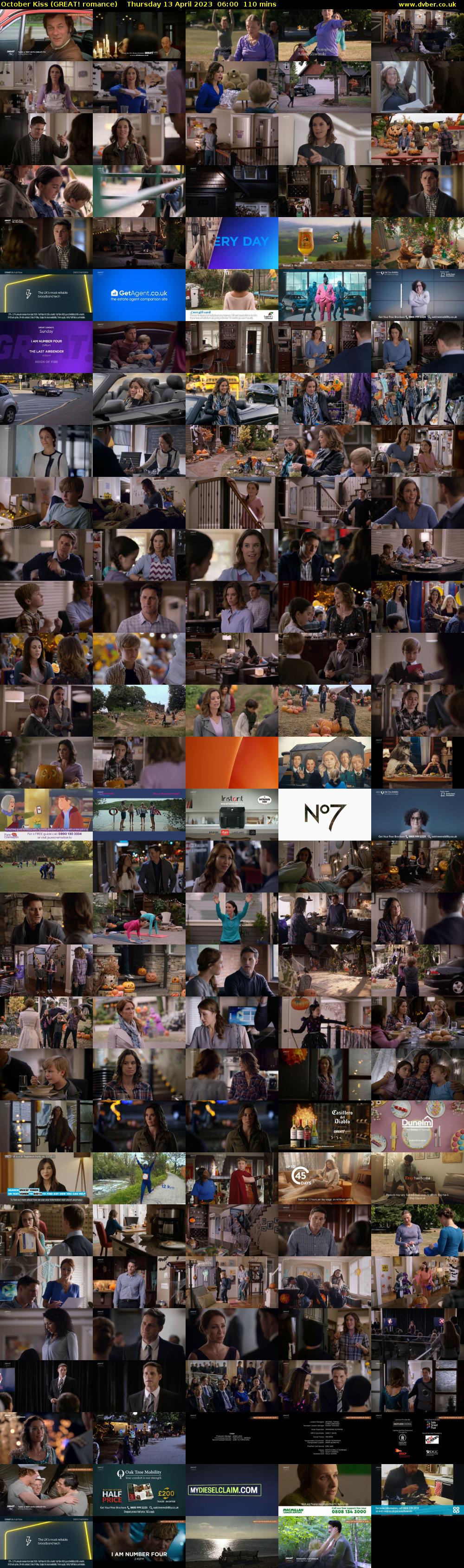 October Kiss (GREAT! romance) Thursday 13 April 2023 06:00 - 07:50