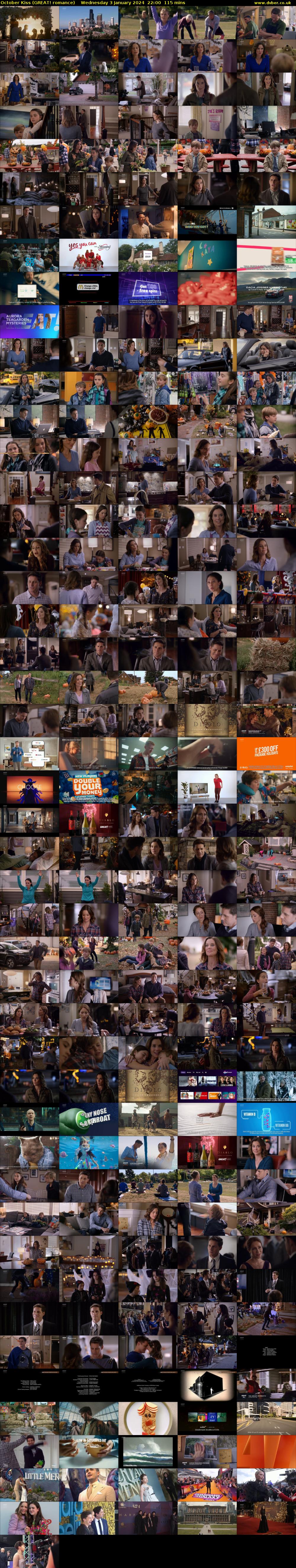 October Kiss (GREAT! romance) Wednesday 3 January 2024 22:00 - 23:55