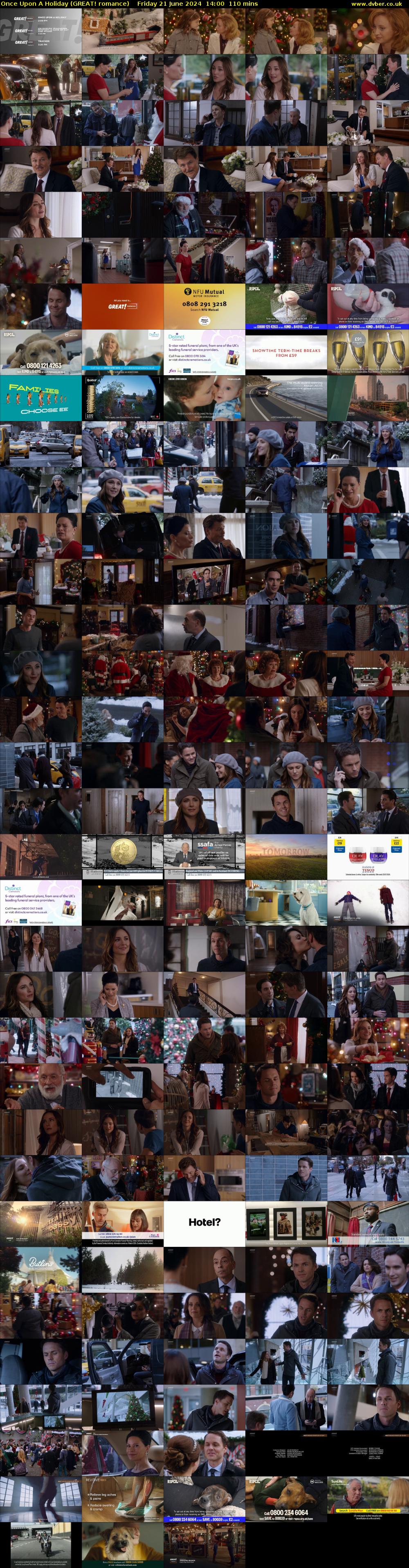 Once Upon A Holiday (GREAT! romance) Friday 21 June 2024 14:00 - 15:50