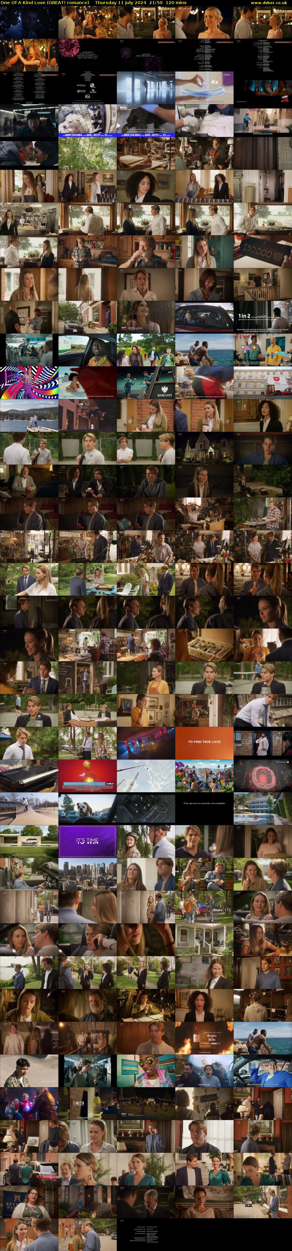 One Of A Kind Love (GREAT! romance) Thursday 11 July 2024 21:50 - 23:50