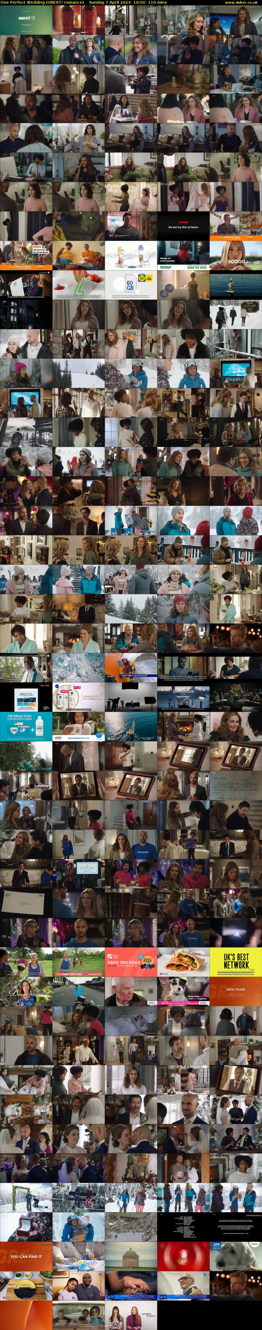 One Perfect Wedding (GREAT! romance) Sunday 7 April 2024 10:00 - 11:50