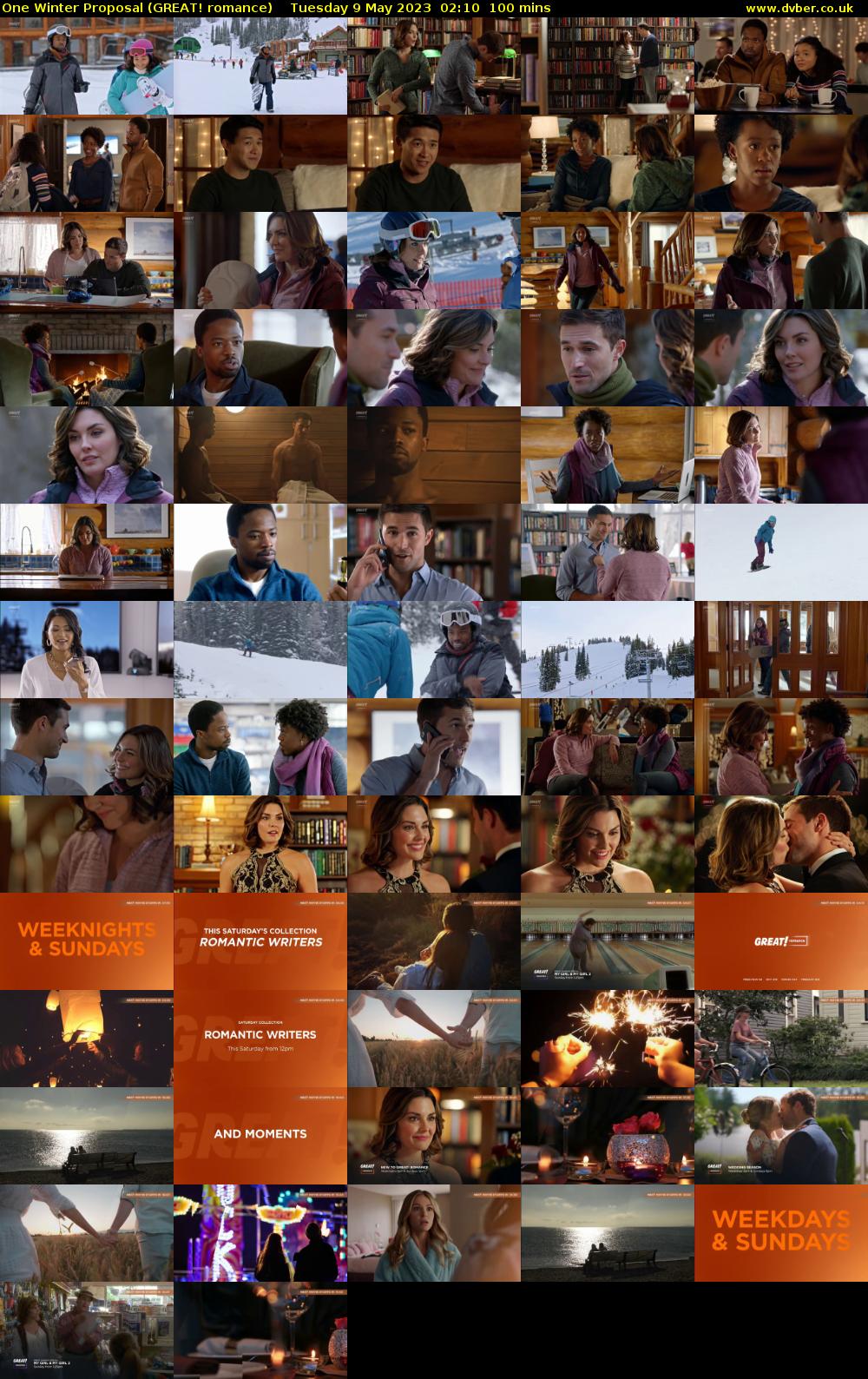 One Winter Proposal (GREAT! romance) Tuesday 9 May 2023 02:10 - 03:50