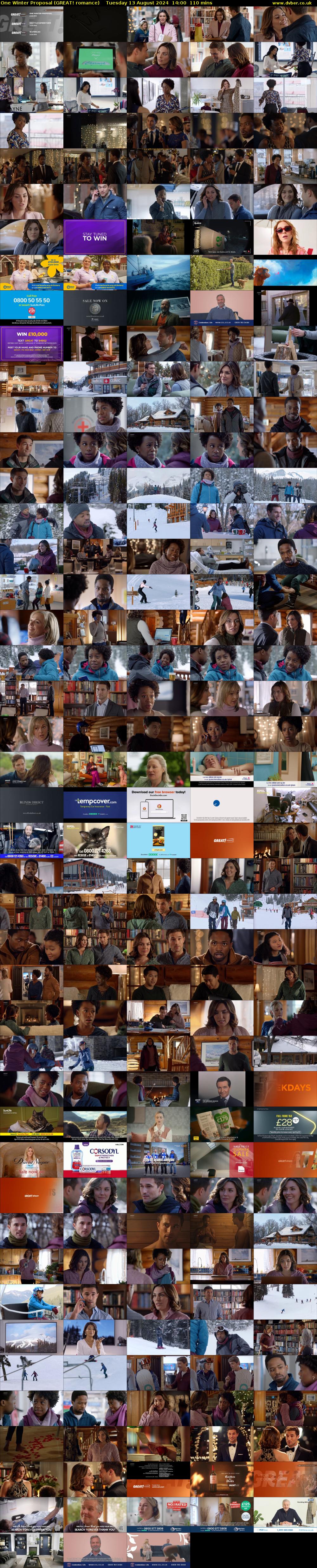 One Winter Proposal (GREAT! romance) Tuesday 13 August 2024 14:00 - 15:50