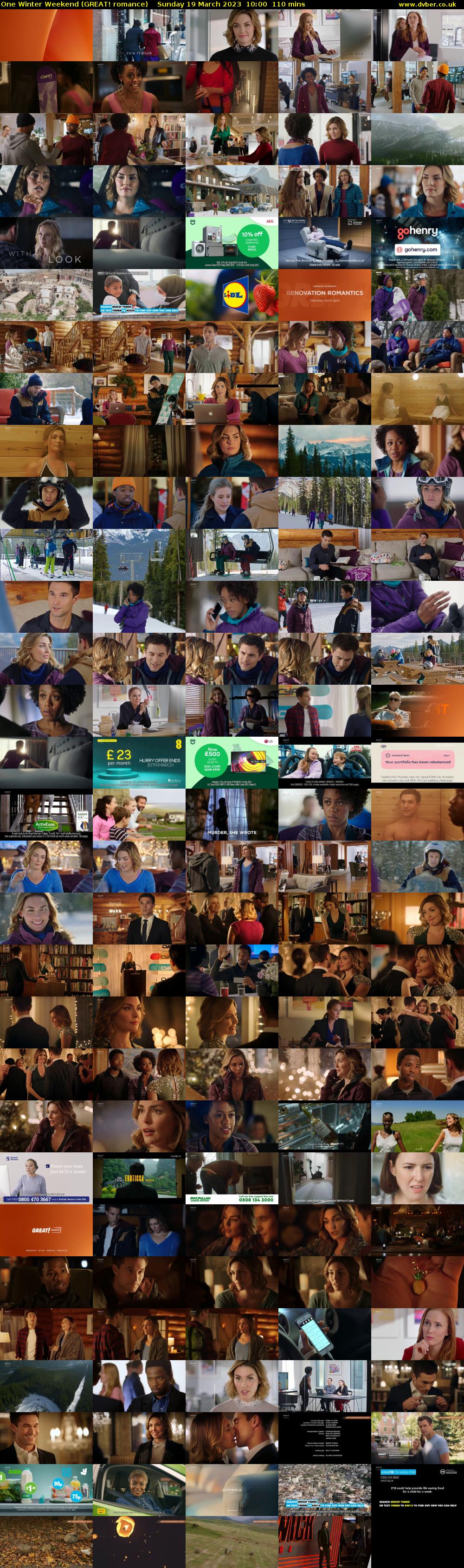 One Winter Weekend (GREAT! romance) Sunday 19 March 2023 10:00 - 11:50