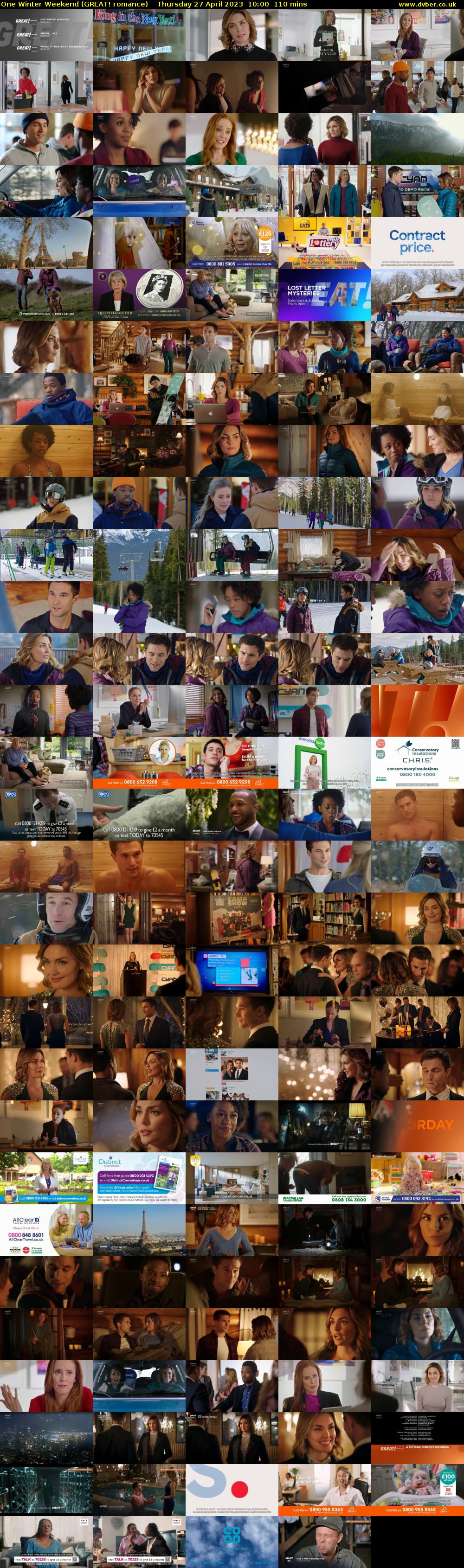 One Winter Weekend (GREAT! romance) Thursday 27 April 2023 10:00 - 11:50