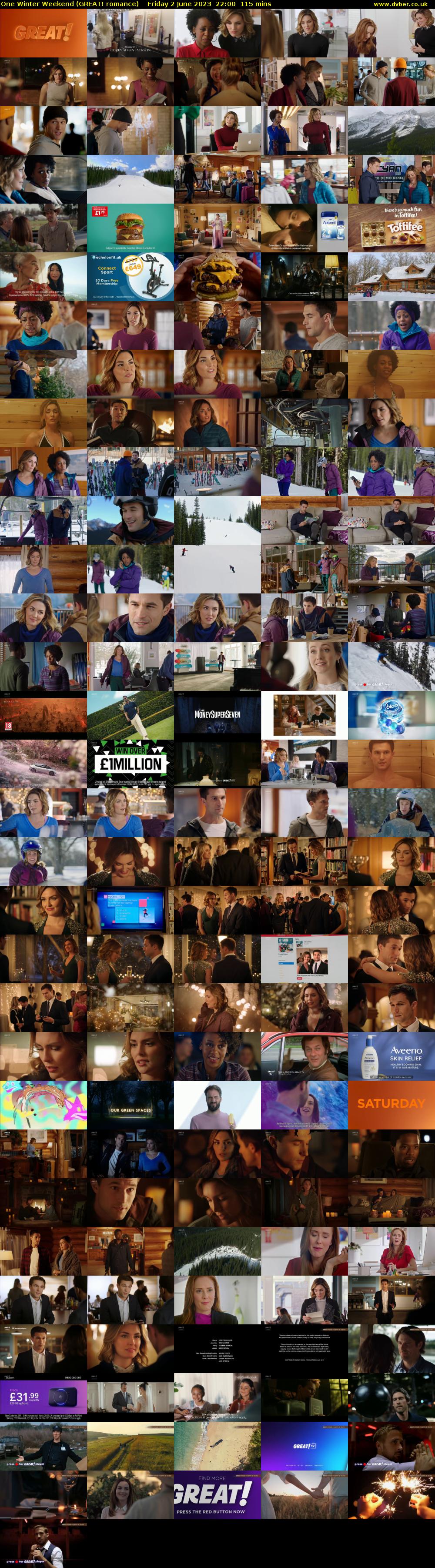 One Winter Weekend (GREAT! romance) Friday 2 June 2023 22:00 - 23:55