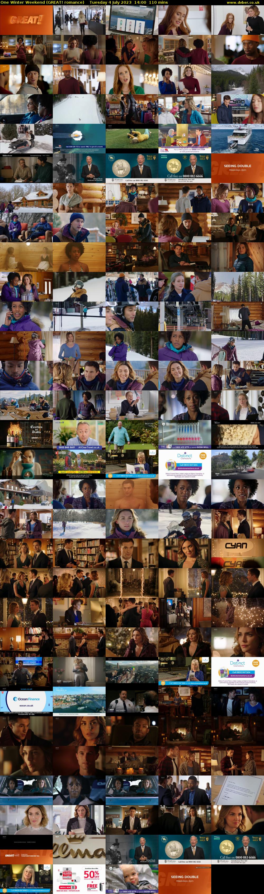 One Winter Weekend (GREAT! romance) Tuesday 4 July 2023 14:00 - 15:50
