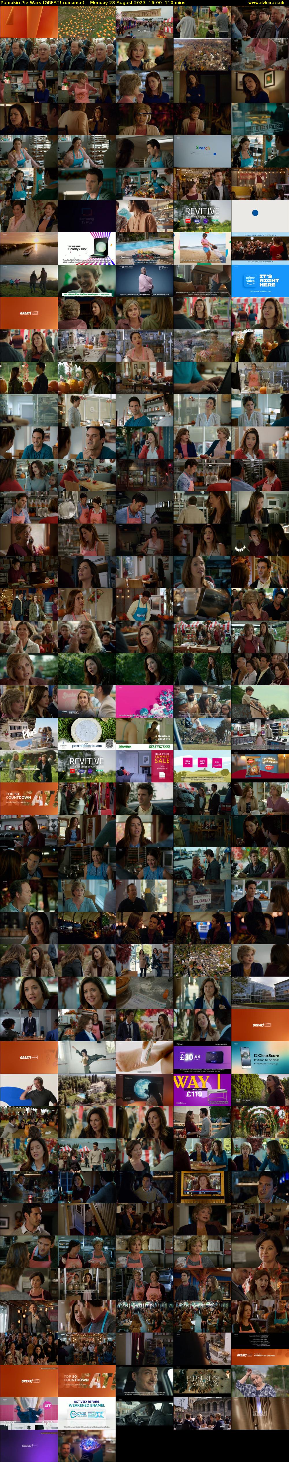 Pumpkin Pie Wars (GREAT! romance) Monday 28 August 2023 16:00 - 17:50