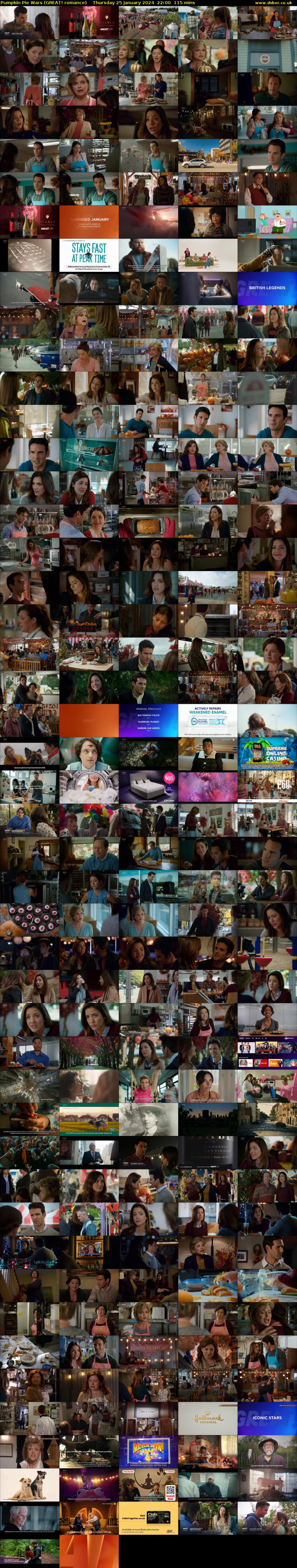 Pumpkin Pie Wars (GREAT! romance) Thursday 25 January 2024 22:00 - 23:55