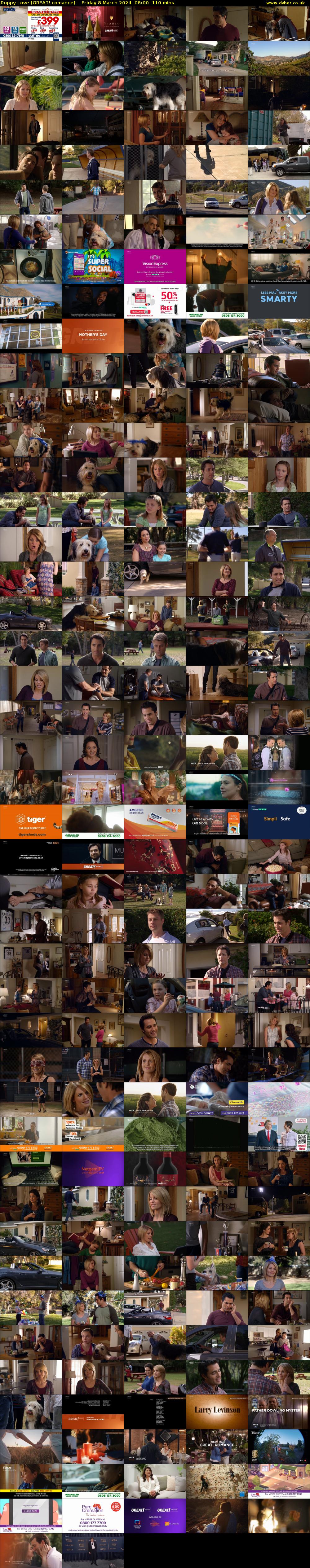 Puppy Love (GREAT! romance) Friday 8 March 2024 08:00 - 09:50