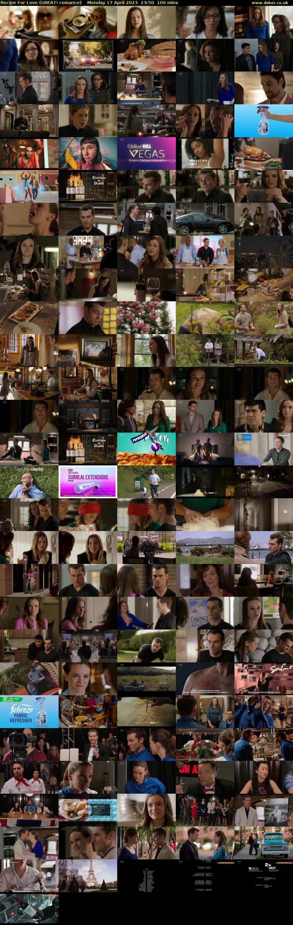 Recipe For Love (GREAT! romance) Monday 17 April 2023 23:50 - 01:30