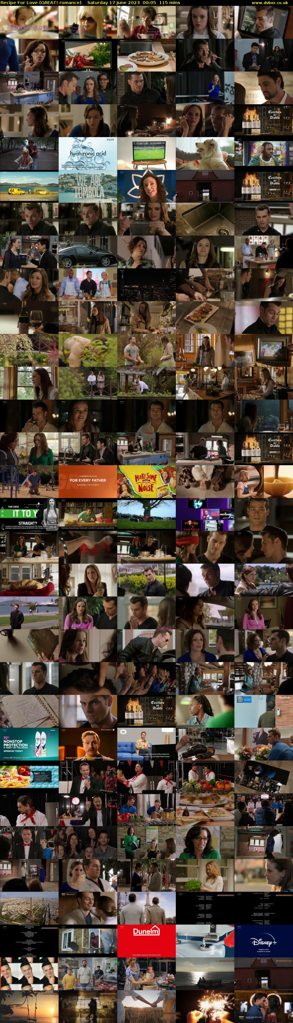 Recipe For Love (GREAT! romance) Saturday 17 June 2023 00:05 - 02:00