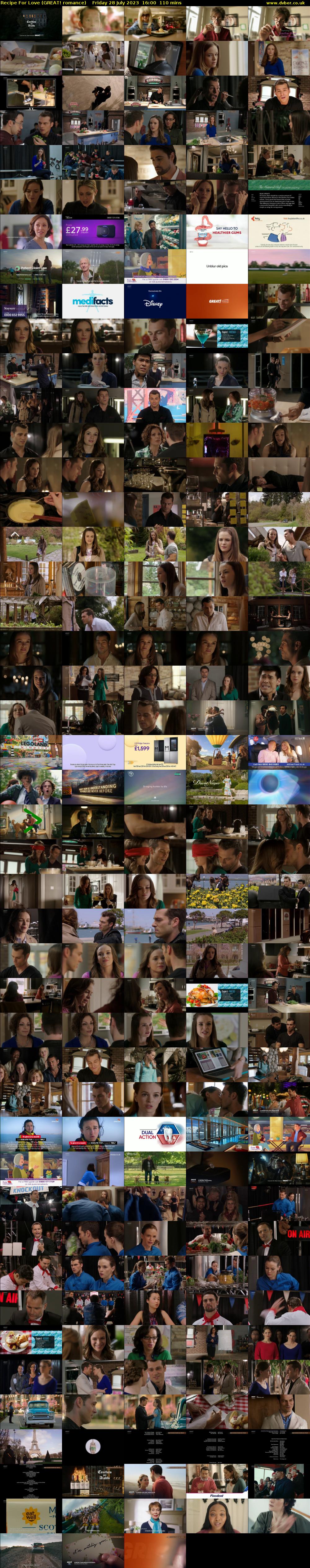 Recipe For Love (GREAT! romance) Friday 28 July 2023 16:00 - 17:50