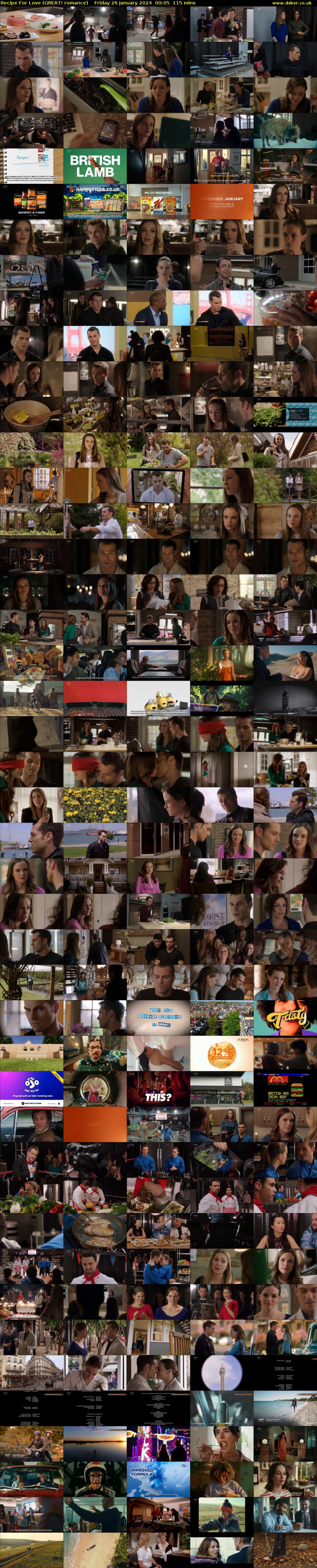 Recipe For Love (GREAT! romance) Friday 26 January 2024 00:05 - 02:00