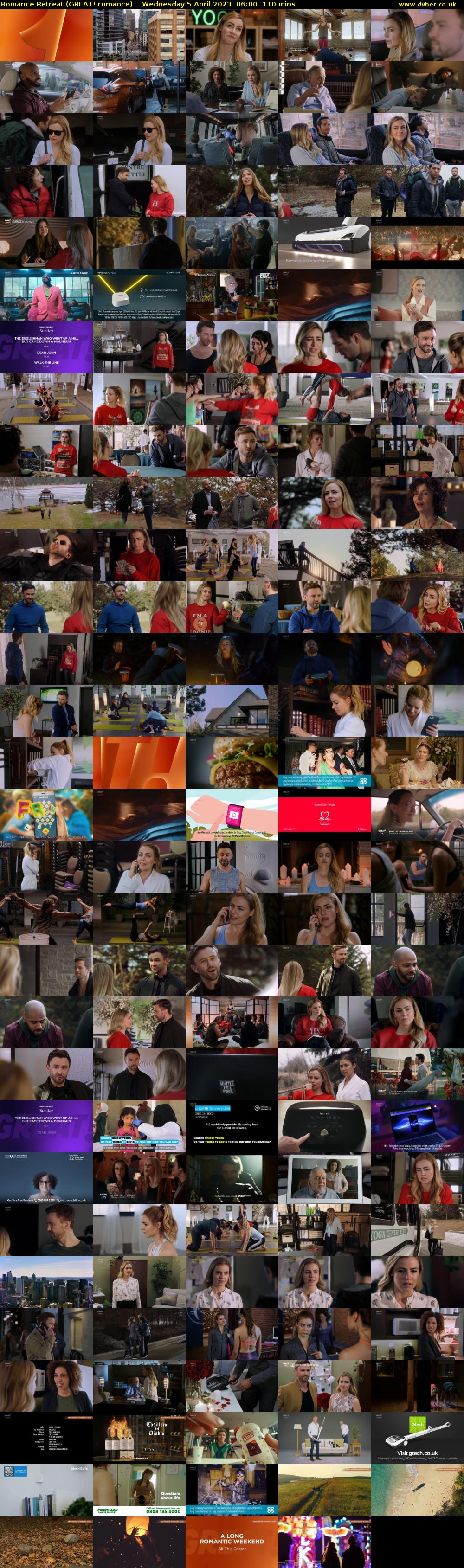 Romance Retreat (GREAT! romance) Wednesday 5 April 2023 06:00 - 07:50