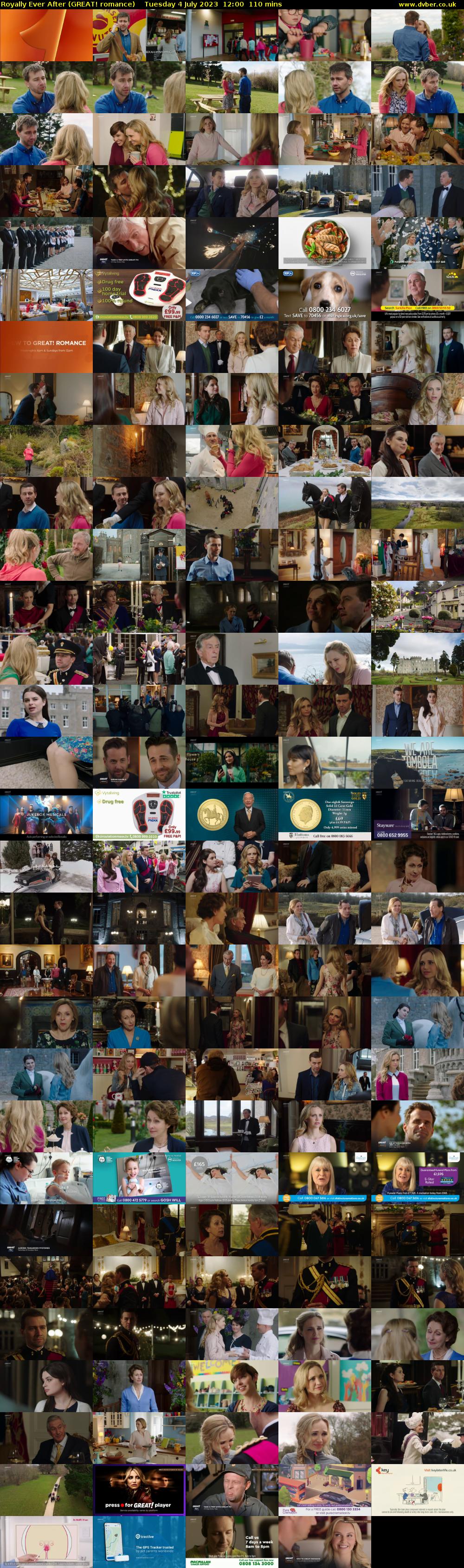 Royally Ever After (GREAT! romance) Tuesday 4 July 2023 12:00 - 13:50