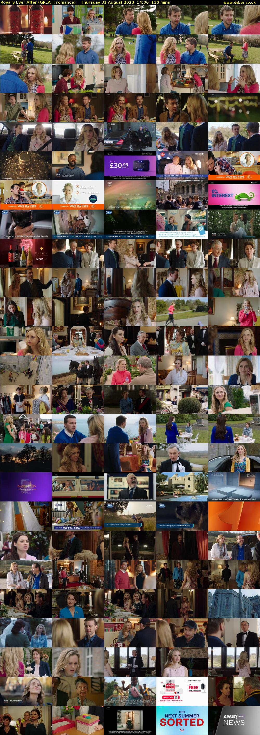 Royally Ever After (GREAT! romance) Thursday 31 August 2023 14:00 - 15:50