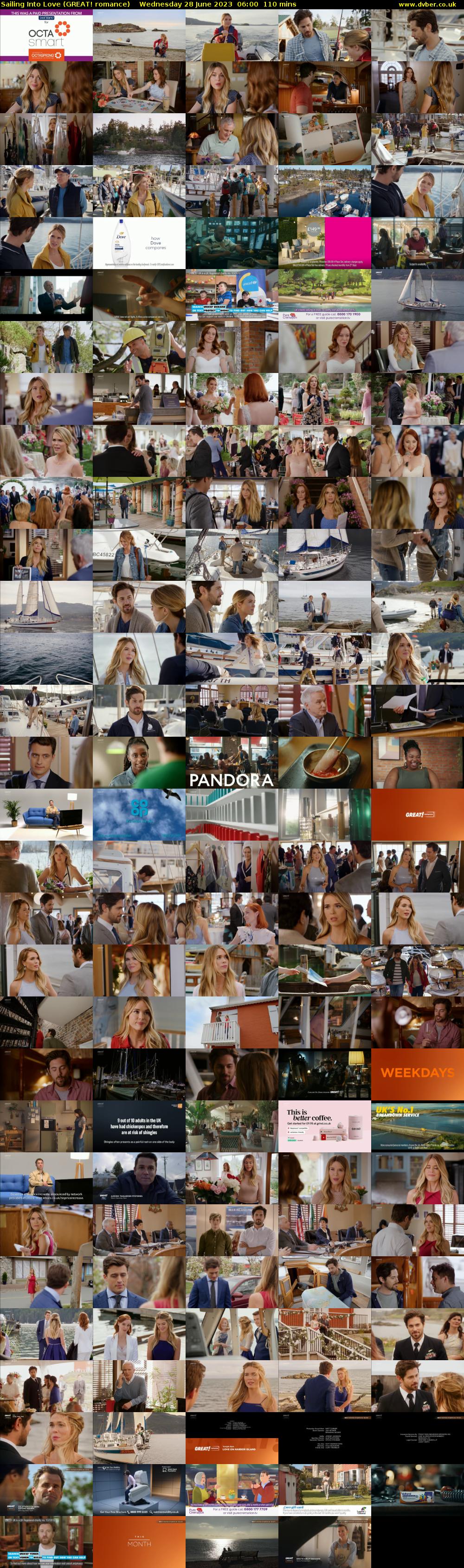 Sailing Into Love (GREAT! romance) Wednesday 28 June 2023 06:00 - 07:50