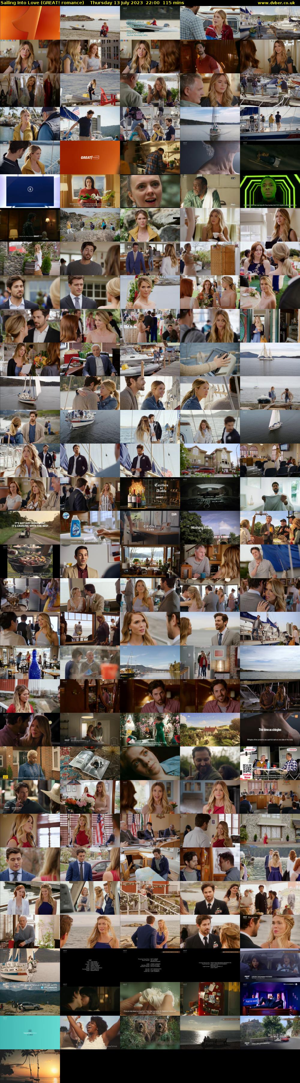 Sailing Into Love (GREAT! romance) Thursday 13 July 2023 22:00 - 23:55
