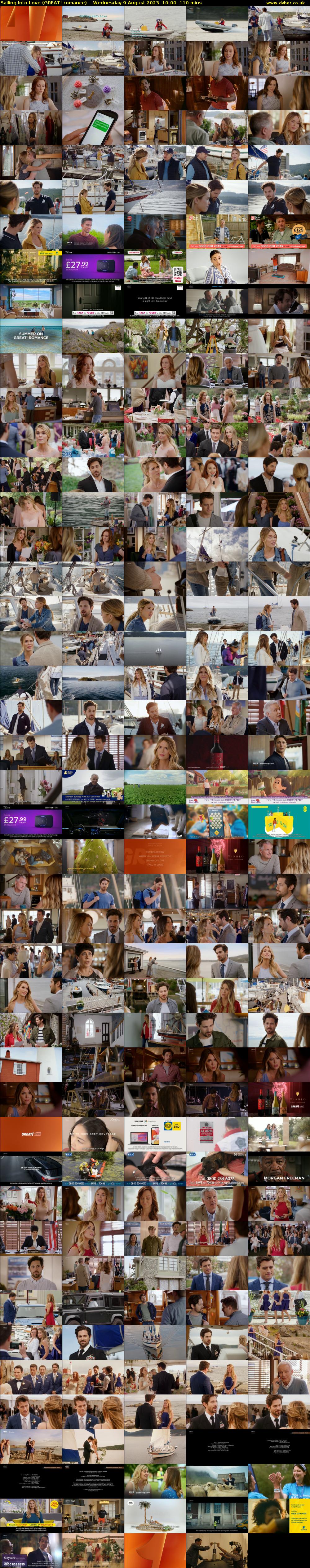 Sailing Into Love (GREAT! romance) Wednesday 9 August 2023 10:00 - 11:50