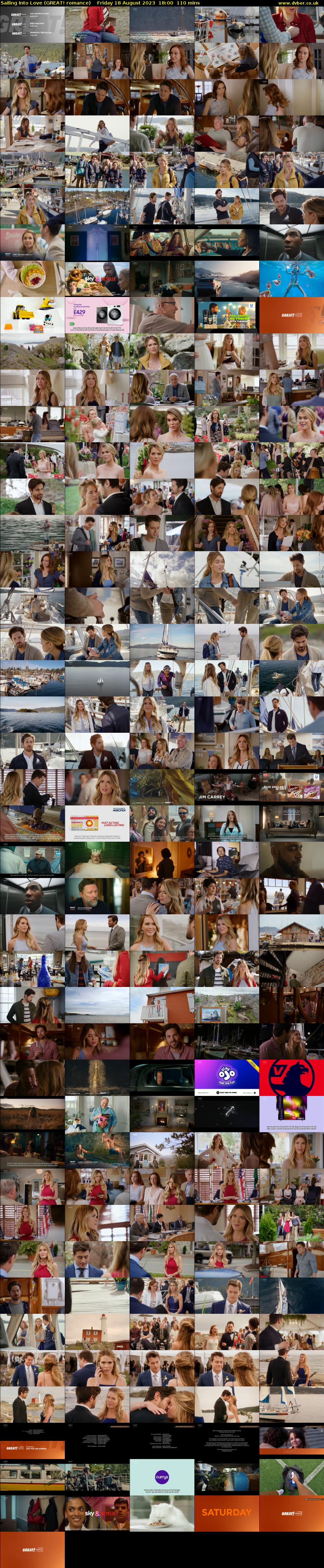 Sailing Into Love (GREAT! romance) Friday 18 August 2023 18:00 - 19:50