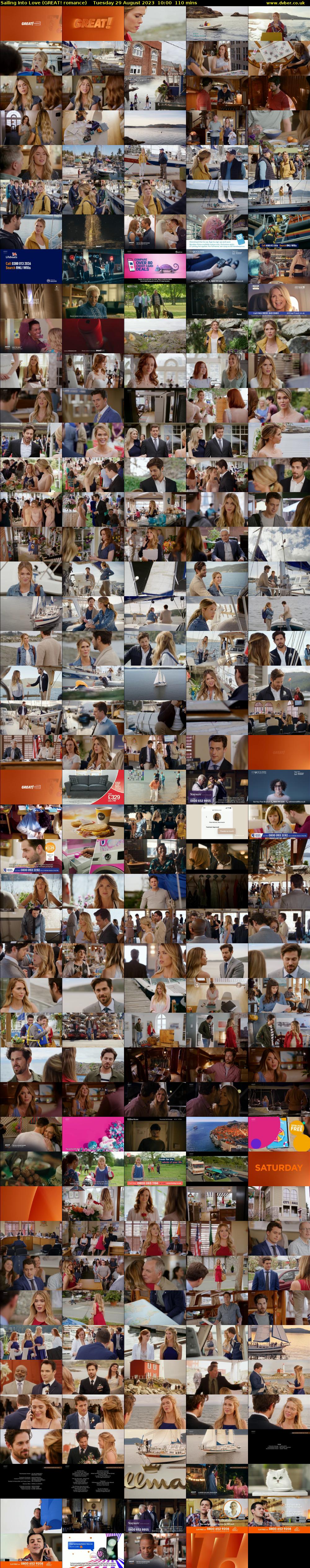 Sailing Into Love (GREAT! romance) Tuesday 29 August 2023 10:00 - 11:50