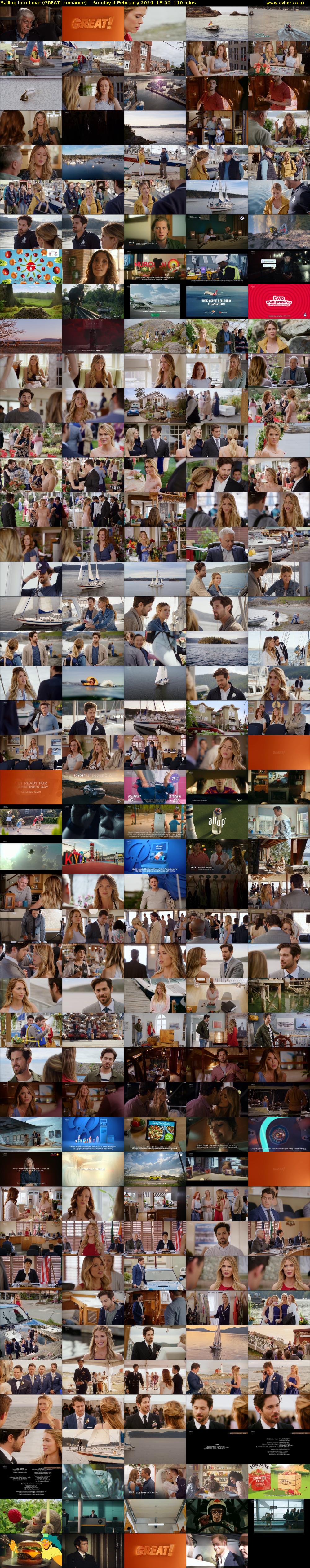 Sailing Into Love (GREAT! romance) Sunday 4 February 2024 18:00 - 19:50
