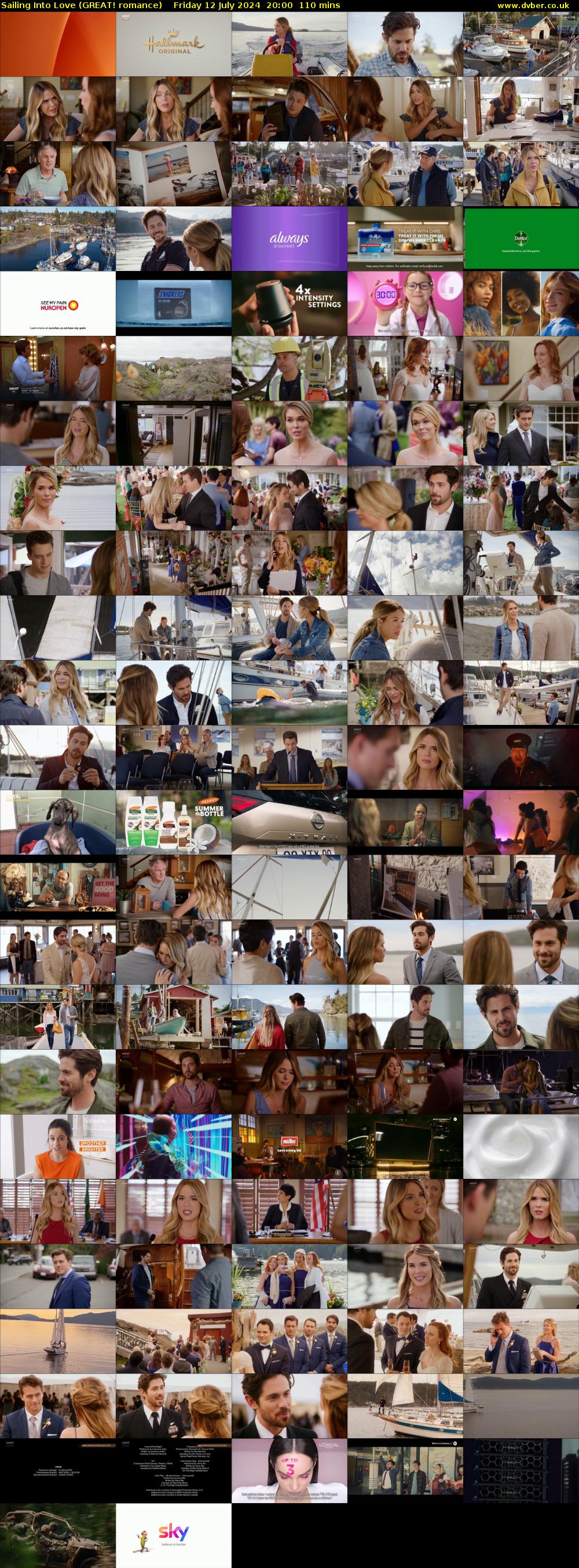 Sailing Into Love (GREAT! romance) Friday 12 July 2024 20:00 - 21:50