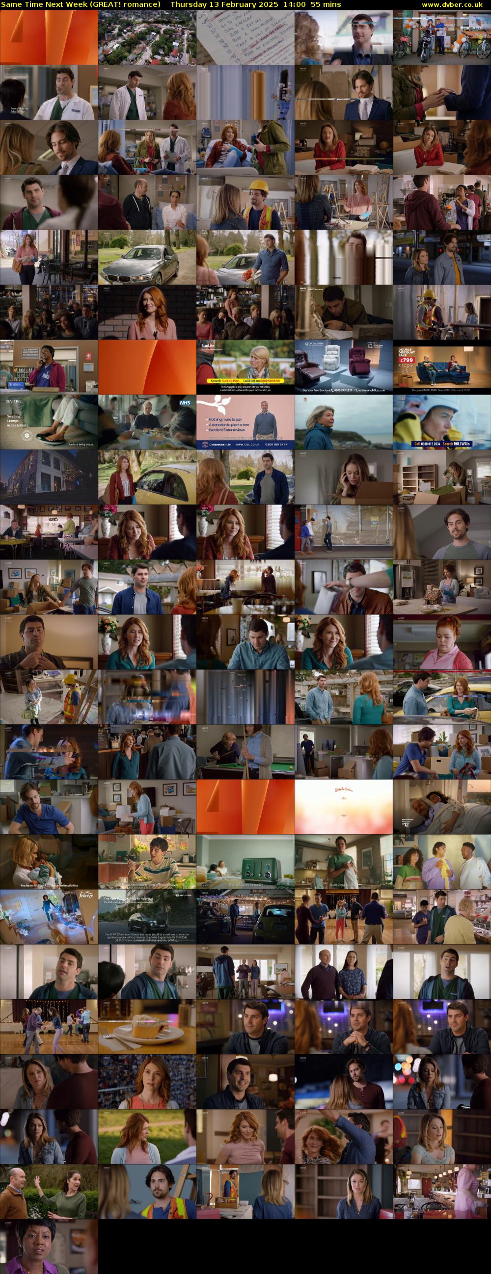 Same Time Next Week (GREAT! romance) Thursday 13 February 2025 14:00 - 14:55