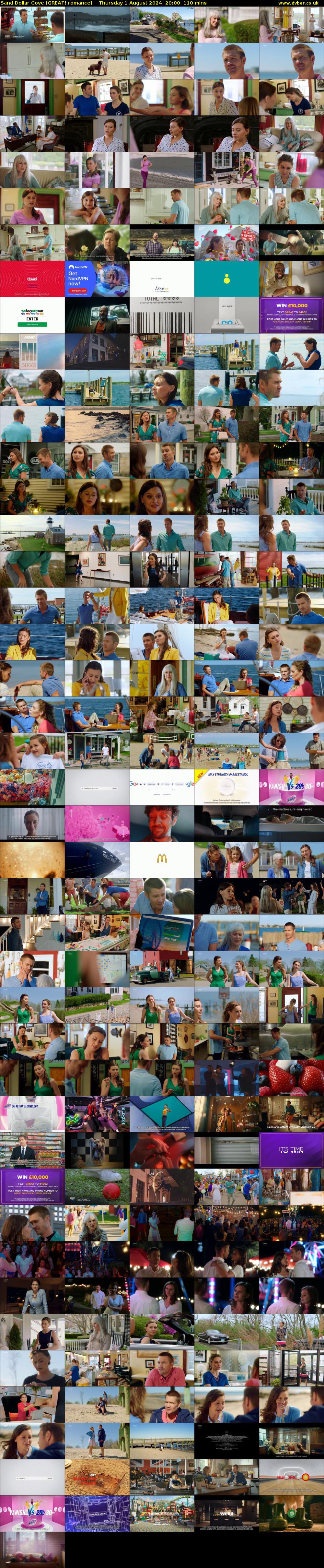 Sand Dollar Cove (GREAT! romance) Thursday 1 August 2024 20:00 - 21:50