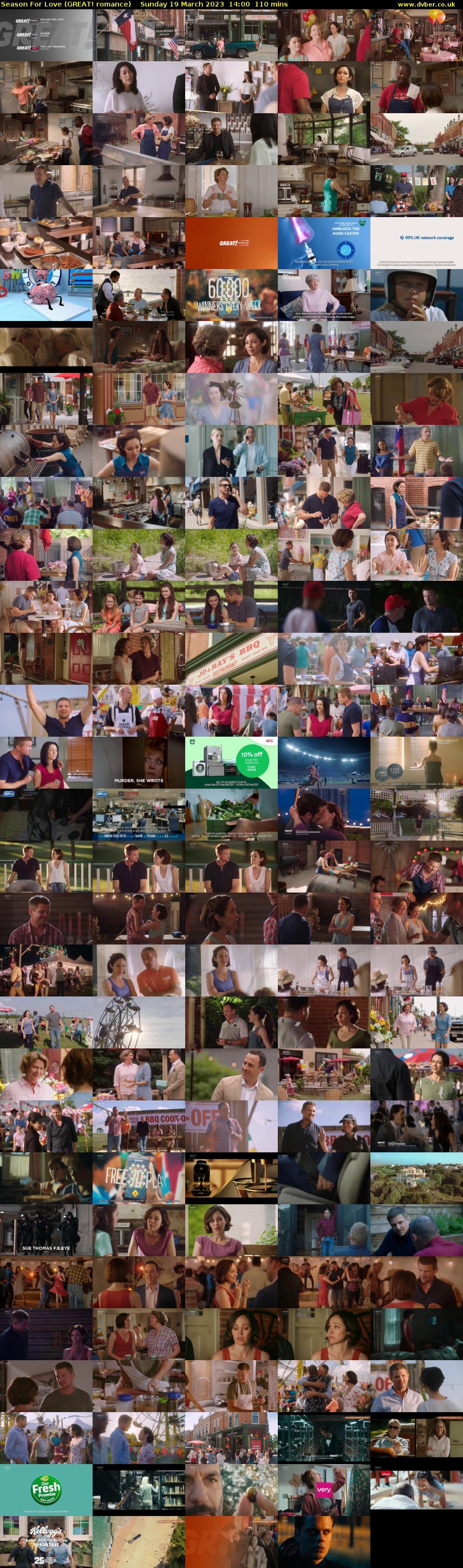 Season For Love (GREAT! romance) Sunday 19 March 2023 14:00 - 15:50