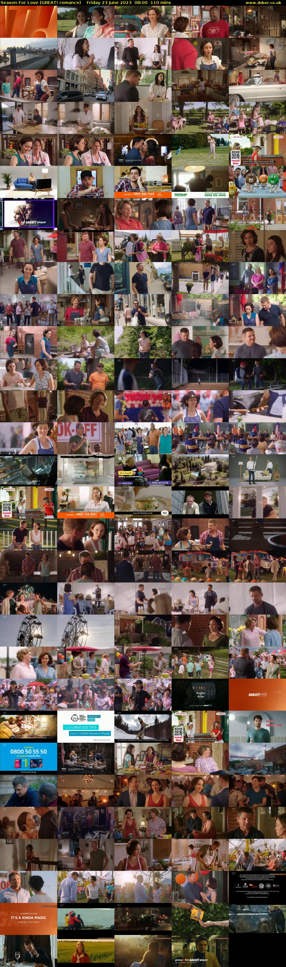 Season For Love (GREAT! romance) Friday 23 June 2023 08:00 - 09:50
