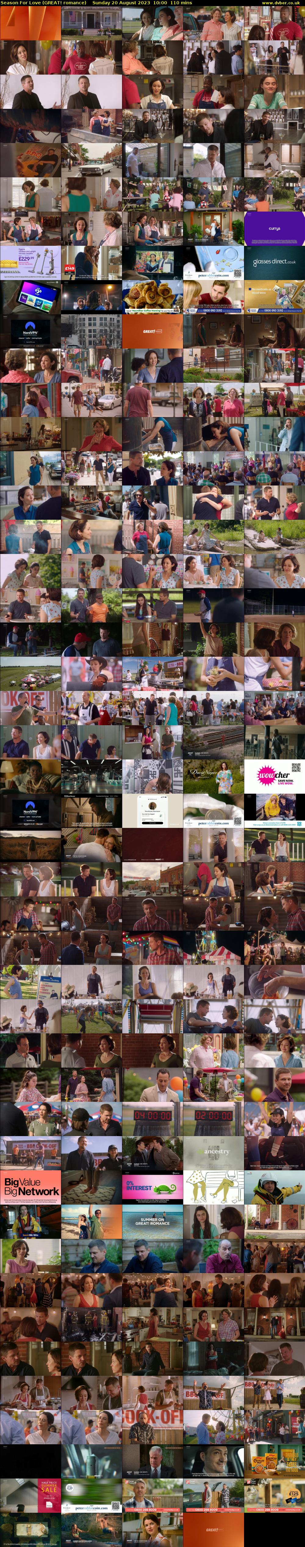 Season For Love (GREAT! romance) Sunday 20 August 2023 10:00 - 11:50