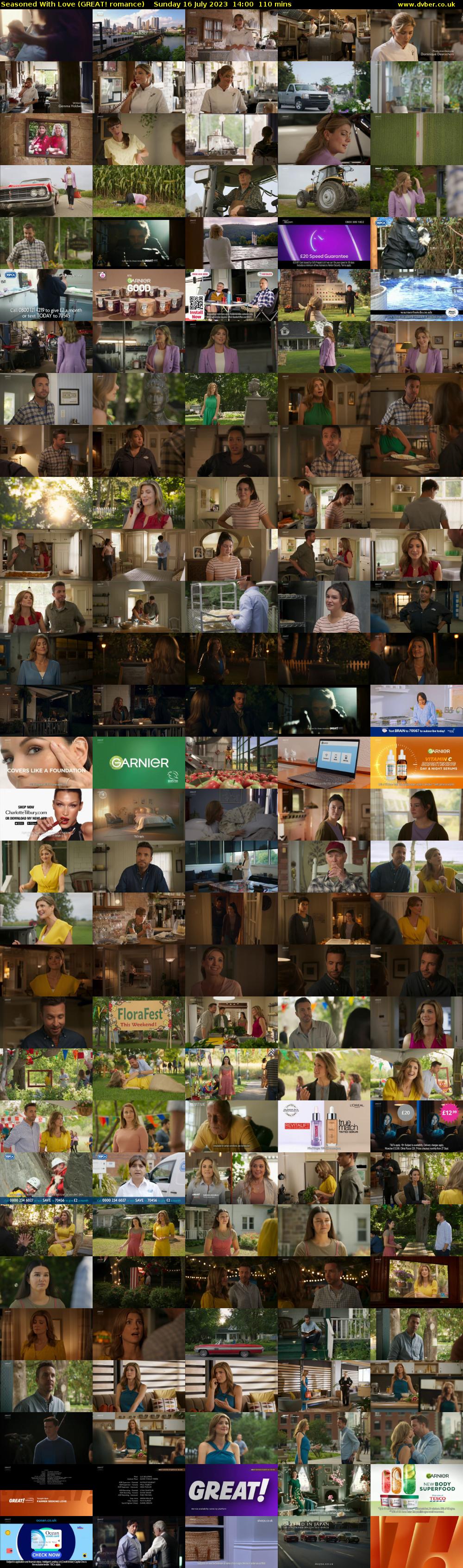 Seasoned With Love (GREAT! romance) Sunday 16 July 2023 14:00 - 15:50