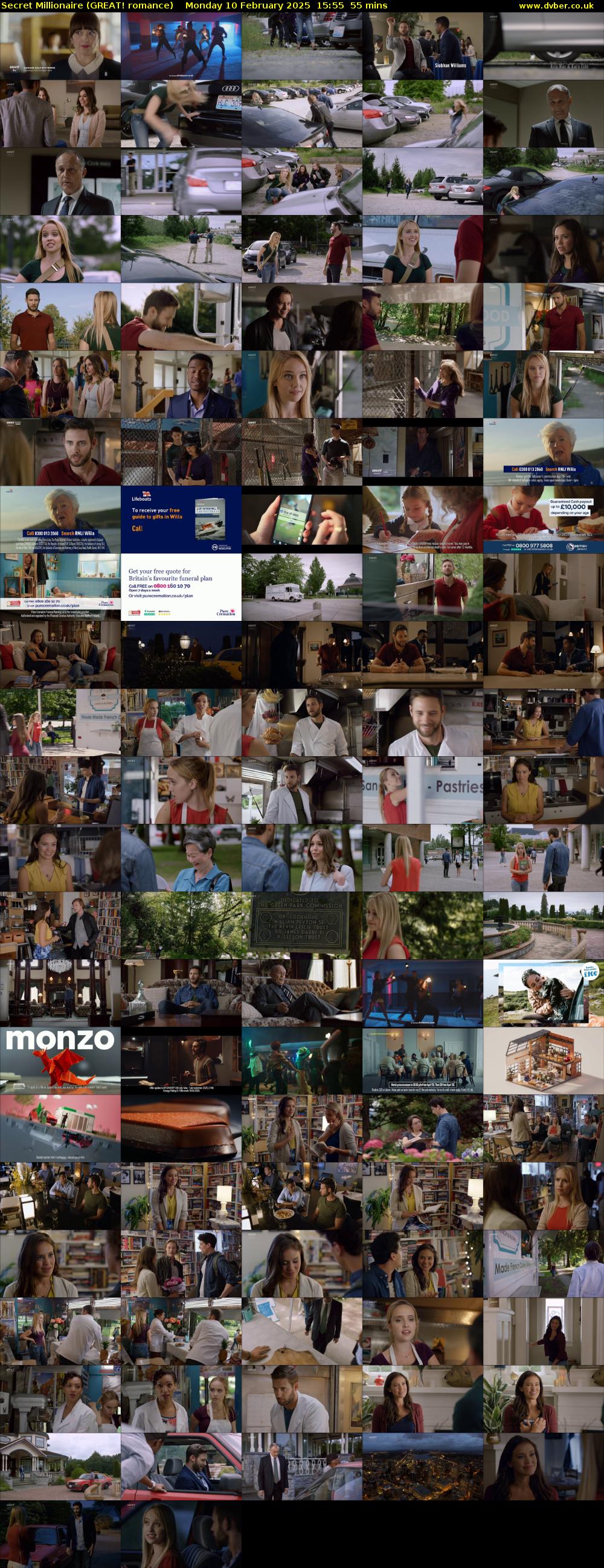 Secret Millionaire (GREAT! romance) Monday 10 February 2025 15:55 - 16:50