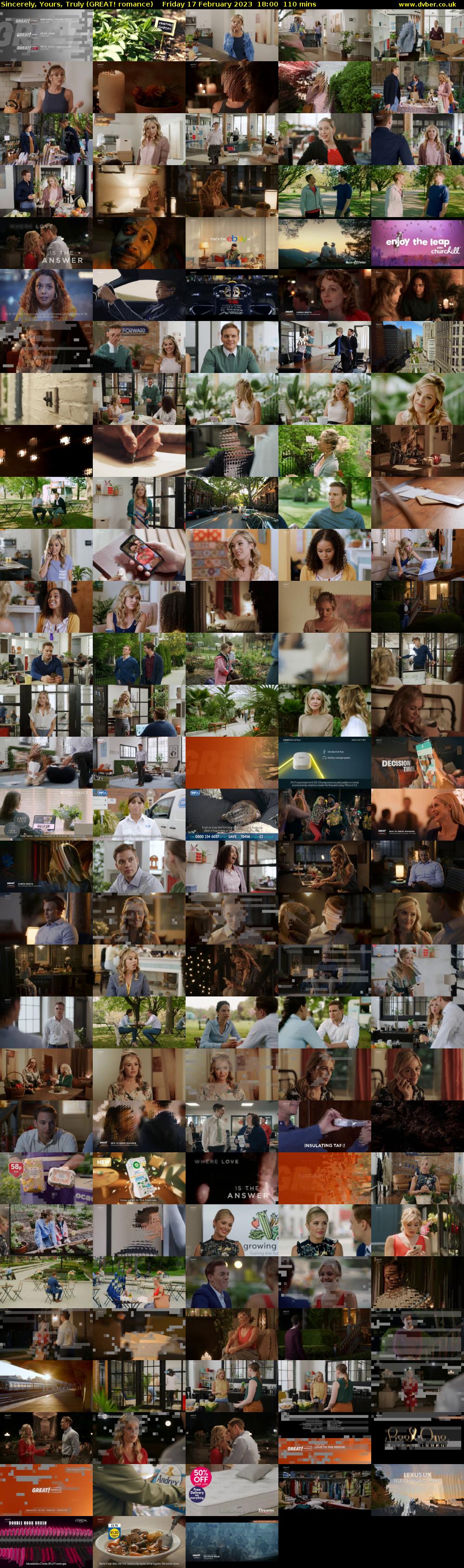 Sincerely, Yours, Truly (GREAT! romance) Friday 17 February 2023 18:00 - 19:50