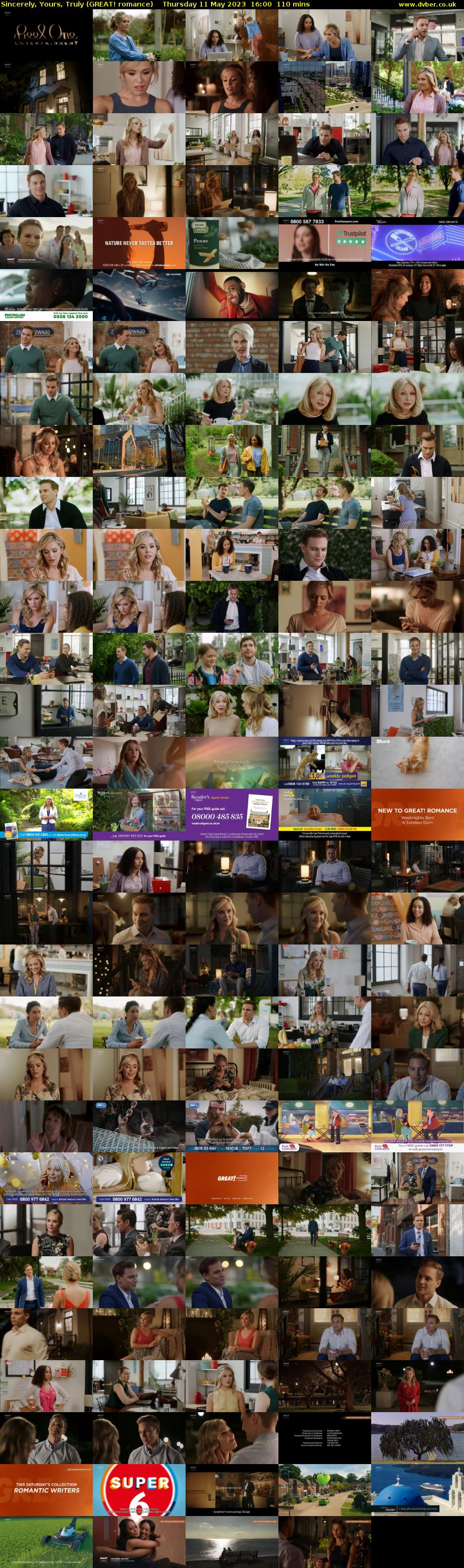 Sincerely, Yours, Truly (GREAT! romance) Thursday 11 May 2023 16:00 - 17:50