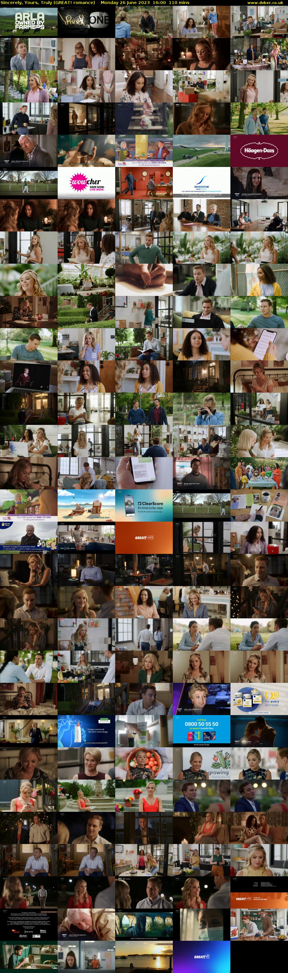 Sincerely, Yours, Truly (GREAT! romance) Monday 26 June 2023 16:00 - 17:50