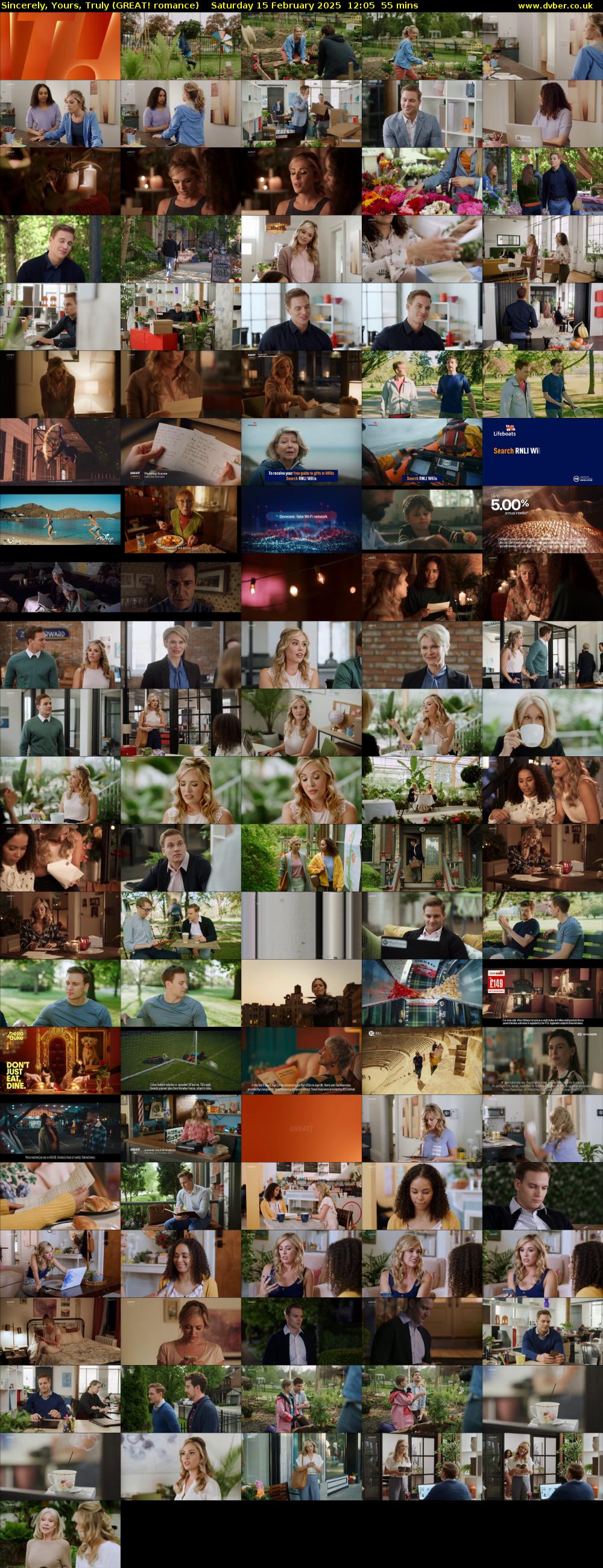 Sincerely, Yours, Truly (GREAT! romance) Saturday 15 February 2025 12:05 - 13:00