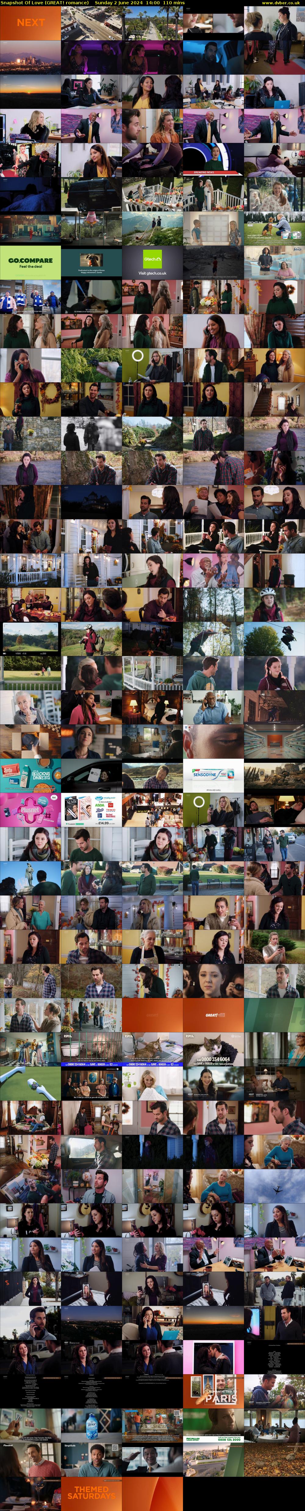 Snapshot Of Love (GREAT! romance) Sunday 2 June 2024 14:00 - 15:50