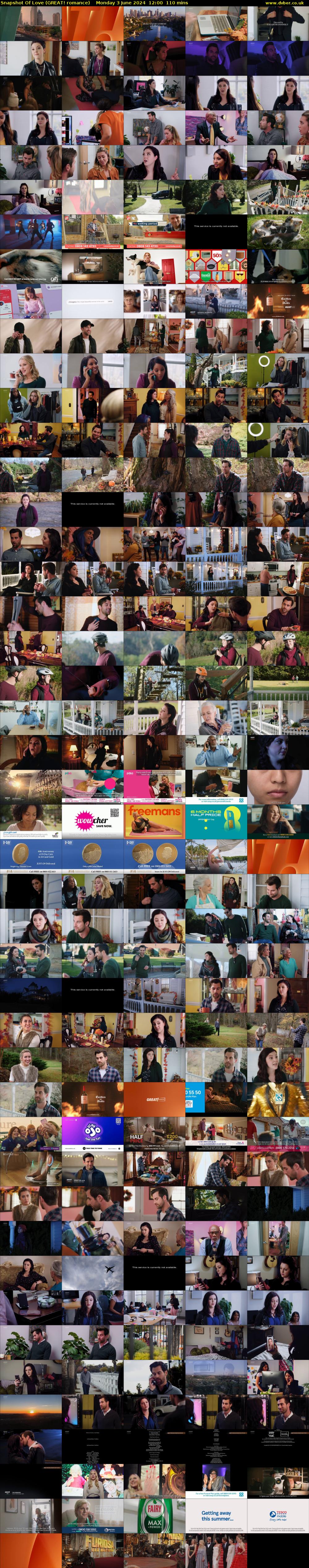 Snapshot Of Love (GREAT! romance) Monday 3 June 2024 12:00 - 13:50