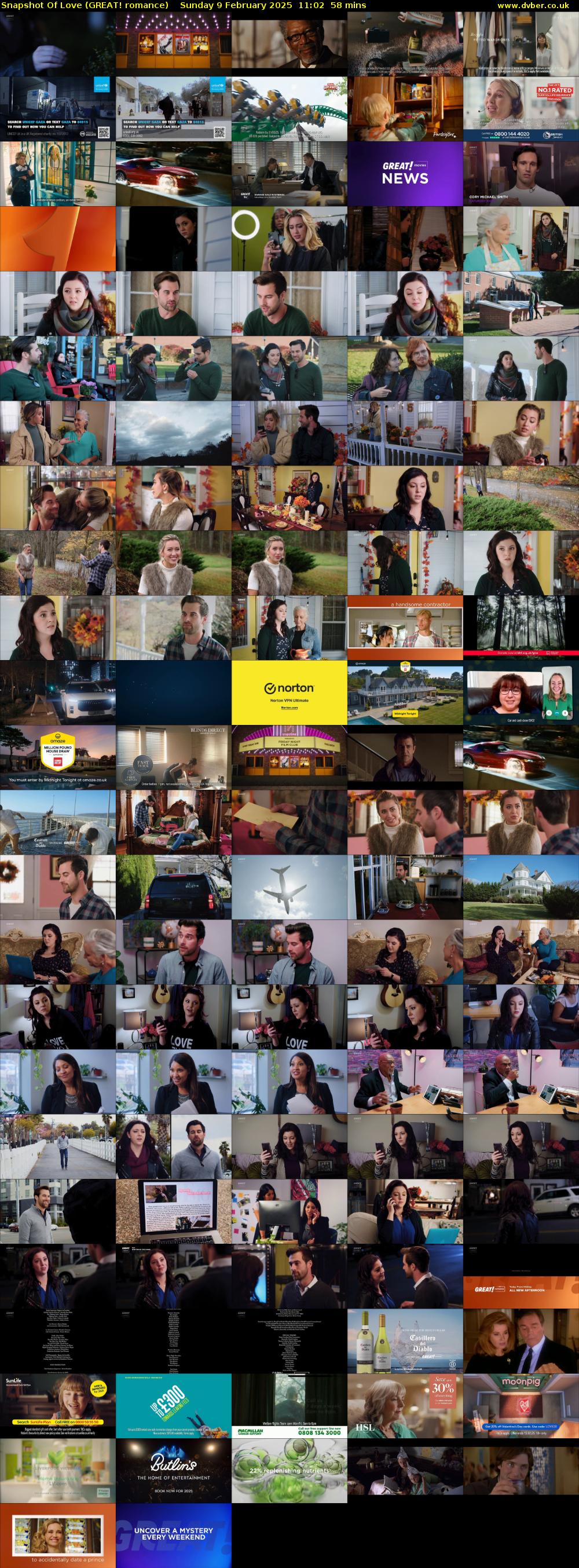 Snapshot Of Love (GREAT! romance) Sunday 9 February 2025 11:02 - 12:00
