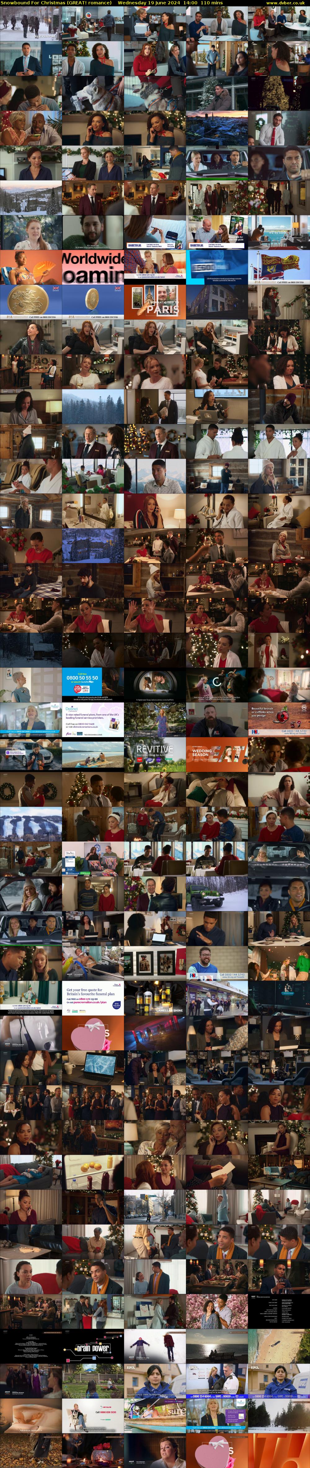 Snowbound For Christmas (GREAT! romance) Wednesday 19 June 2024 14:00 - 15:50