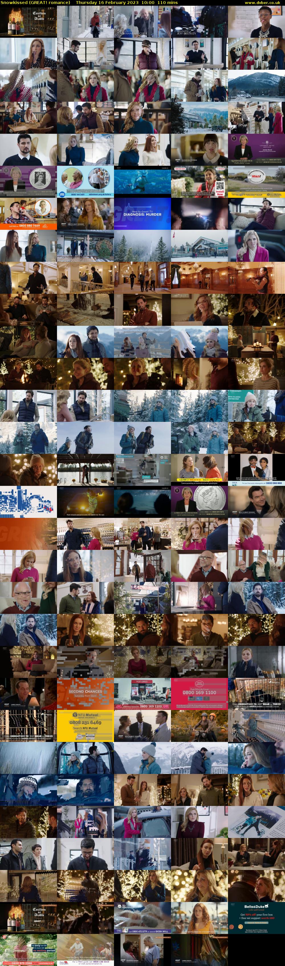 Snowkissed (GREAT! romance) Thursday 16 February 2023 10:00 - 11:50