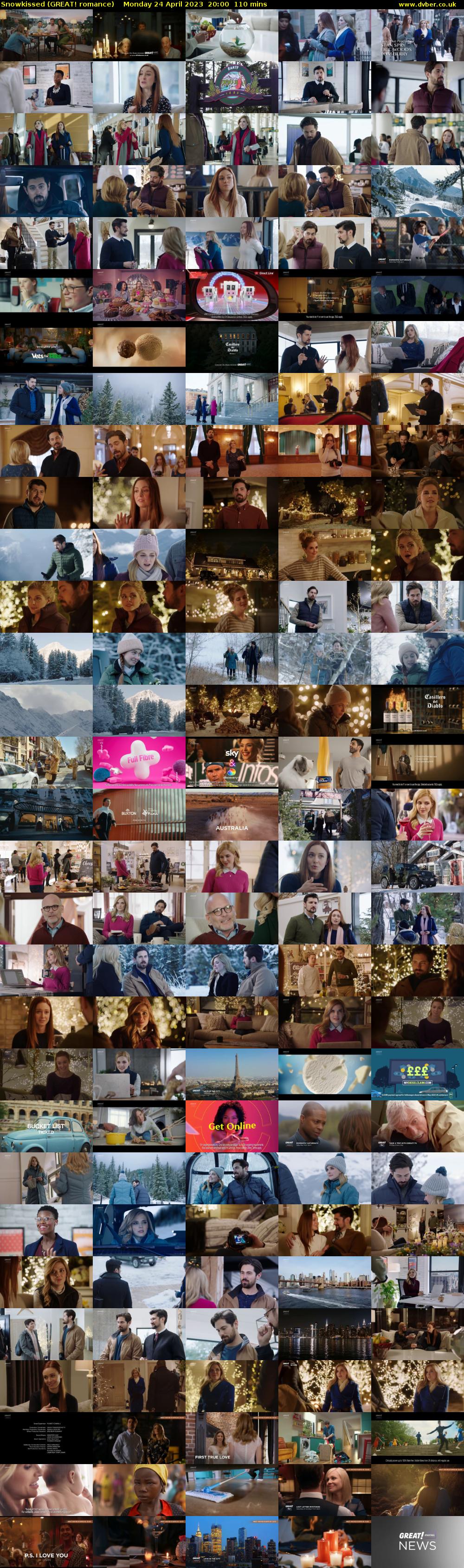 Snowkissed (GREAT! romance) Monday 24 April 2023 20:00 - 21:50