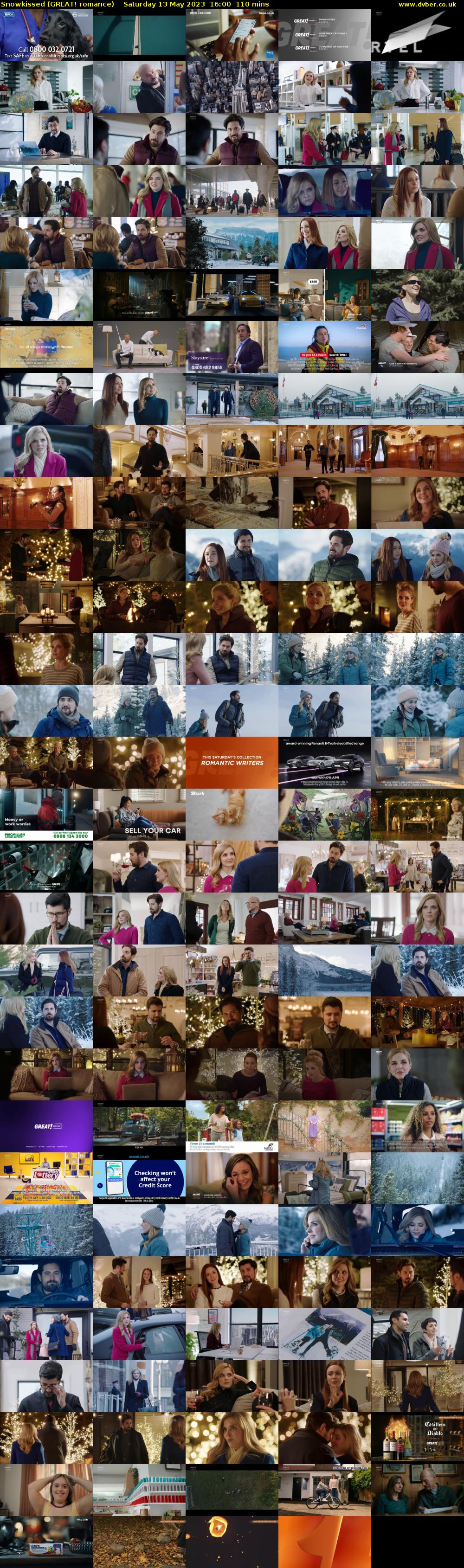 Snowkissed (GREAT! romance) Saturday 13 May 2023 16:00 - 17:50