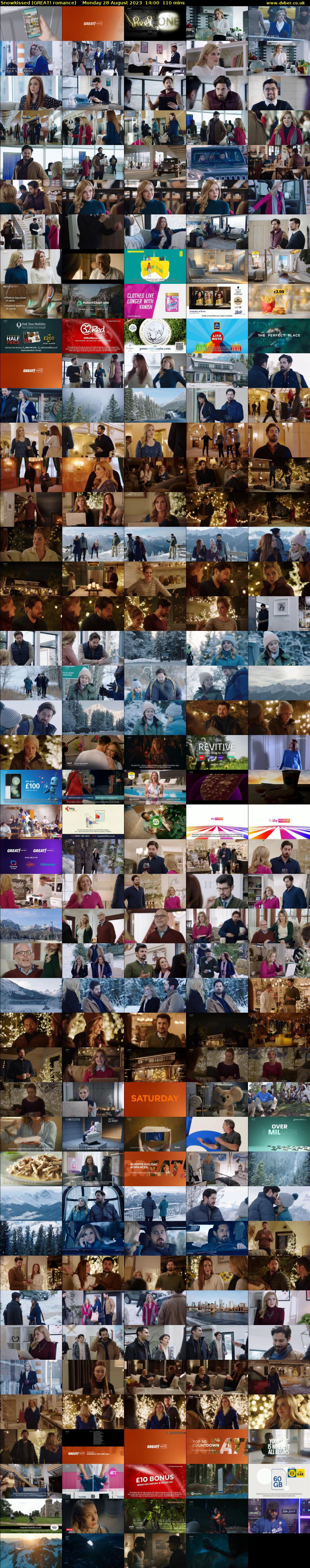 Snowkissed (GREAT! romance) Monday 28 August 2023 14:00 - 15:50